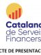 Dijous 1 de desembre. Presentació de la Cooperativa catalana de Serveis Financers