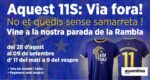 Via fora! La samarreta de la Diada. Compra-la a Girona.